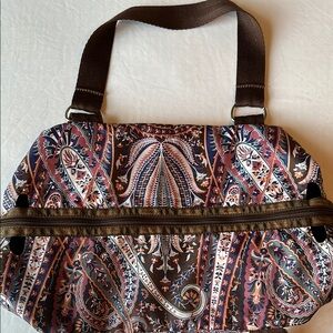LeSportSac Paisley design travel bag